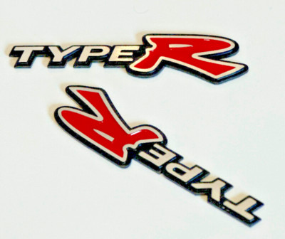 Genuine Honda Red Emblem – Rear Badge For 2001-2005 Civic Type-R EP3 (16x3cm)