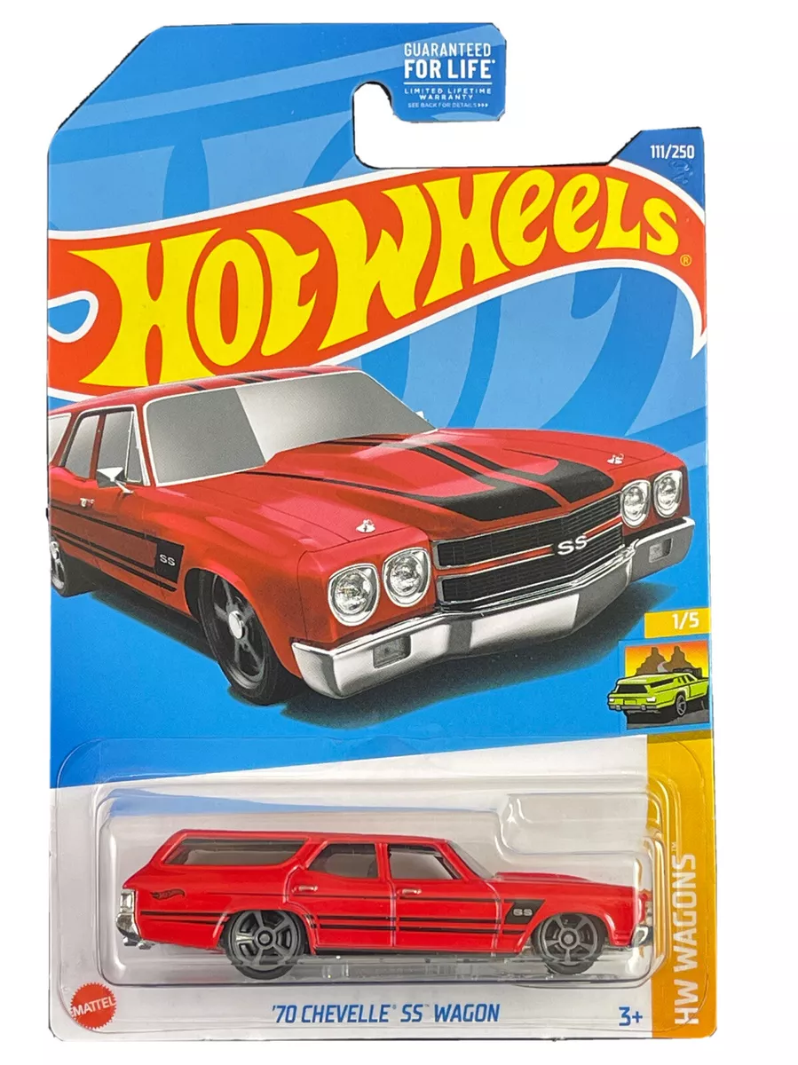 Hot Wheels 2022 HW Wagons 1 5 Red 70 Chevelle SS Wagon eBay
