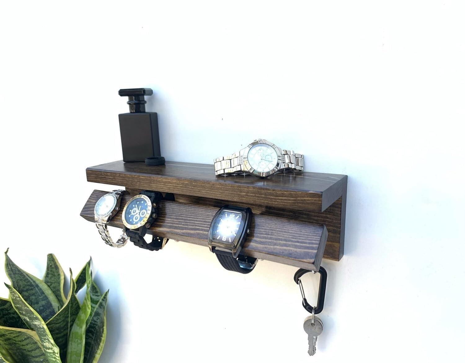 Wall Mounted Watch and Key Organizer – Stylish Storage Solution