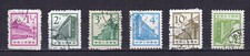 Chine 1966 6 timbres oblitérés Bâtiments de Pékin / TE1454