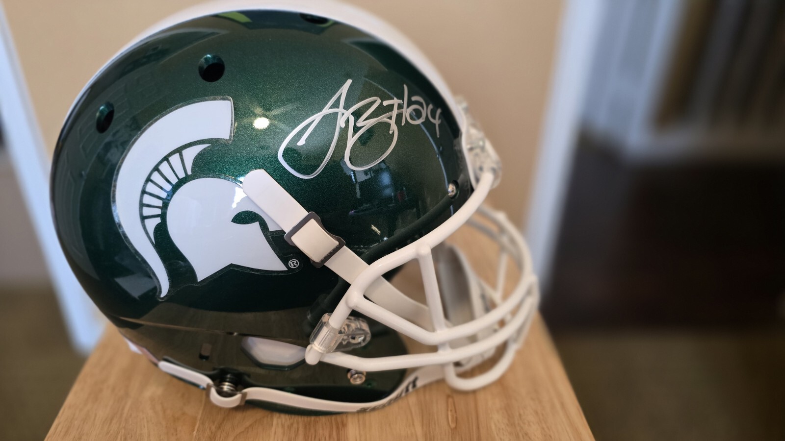 Le' Veon Bell Autographed Signed Michigan Full Size JSA & Radtke Certified Helmet 