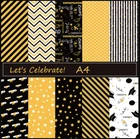 45 Pieces Theme Pattern Paper A4 Origami / Gift Card / Scrapbook Paper