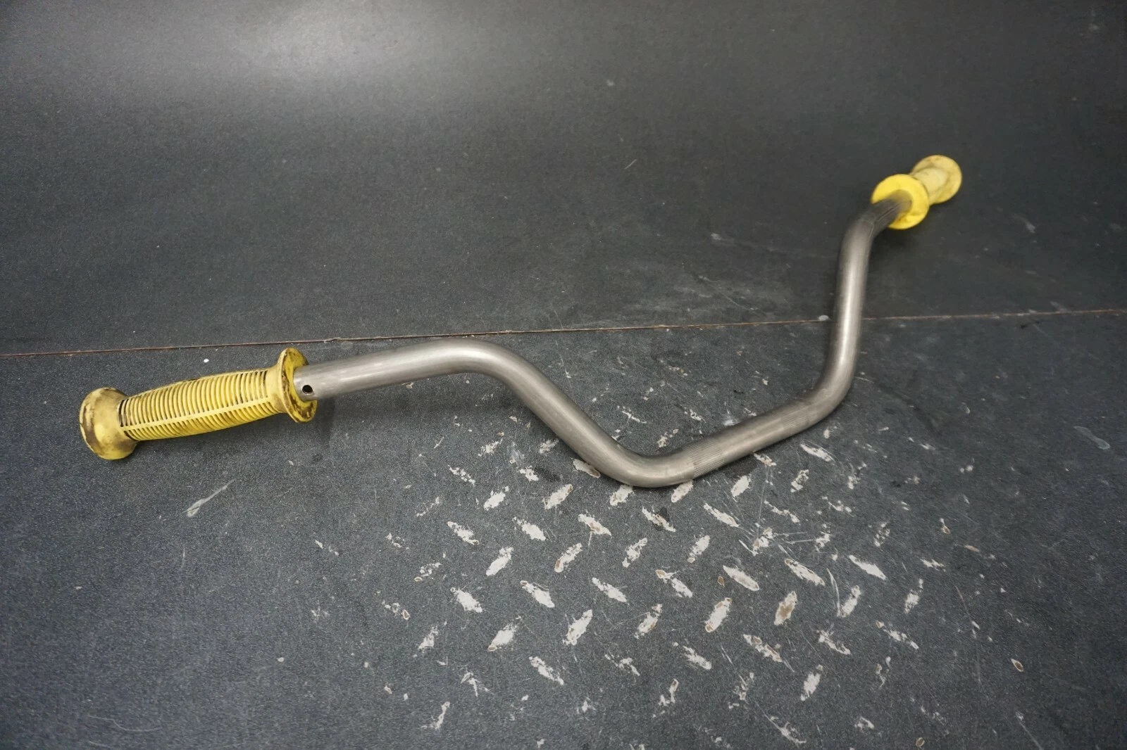 1996-1997 Kawasaki PWC Jetski OEM Yellow Grip Steering Handlebar Ass'y