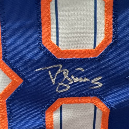 Darryl Strawberry New York Mets Signed Pinstripe Jersey Autographed Steiner CX - Picture 2 of 3