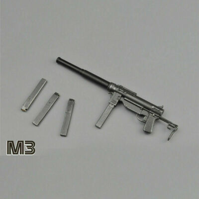 ZY Toys 1/6 Weapon Model WWII Thompson M3 Submachine Gun F 12