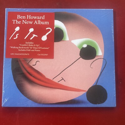 BEN HOWARD IS IT CD**2023 NEW & SEALED Free Shipping!
