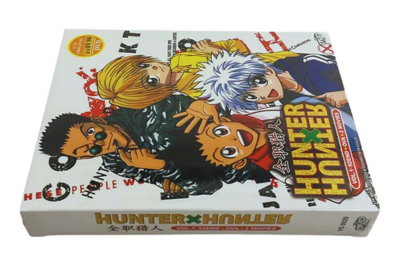 DVD Hunter X Hunter Anime Season 1 TV Series (1-92 End + OVA) English  Subtitle