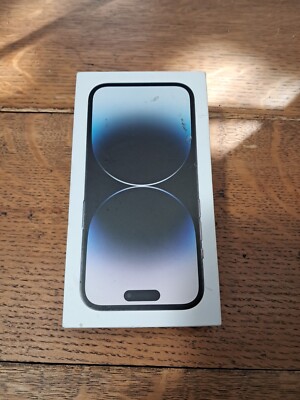 Apple iPhone 14 Pro Max BOX ONLY  Black 128GB BOX ONLY J22