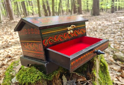Holz Schmuckkästchen | XL | Multipurpose Holz Kasten /  Wood Jewellery Box
