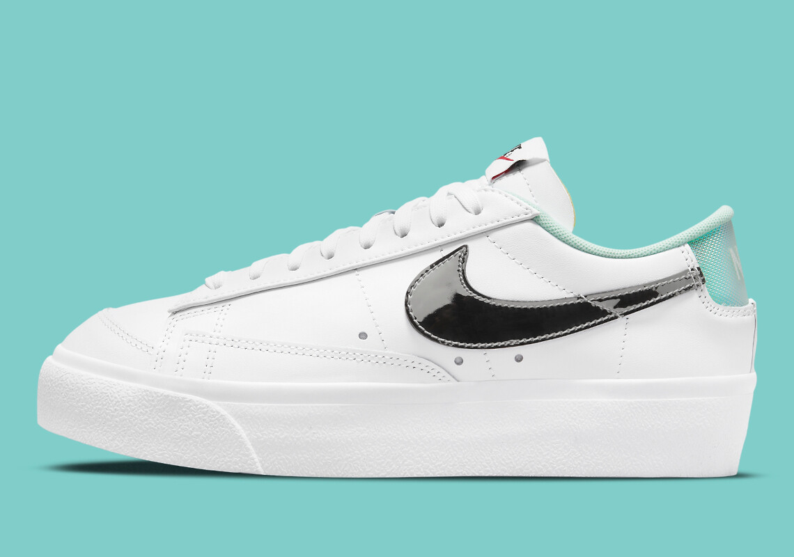 Size 8.5 - Nike Blazer Low Platform White Mint Foam 2022 for sale online |  eBay
