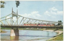 ARAD - ROMANIA - BRIDGE OVER THE MURES RIVER -76450-