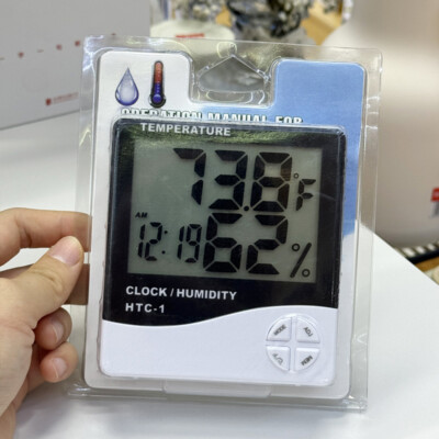 Thermometer Indoor Digital LCD Hygrometer Temperature Humidity Meter 