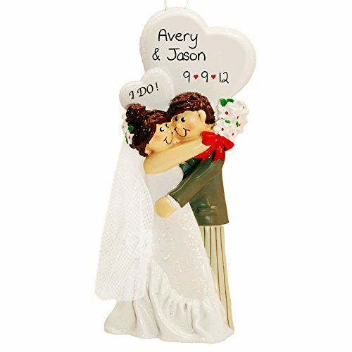 I Do Personalized Christmas Tree Ornament