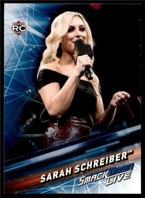 #46 Sarah Schreiber 2019 Topps WWE SmackDown Live Sammelkarte