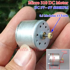5Pcs DIY Mini Model Direct Current Toy Motor 3V-6V