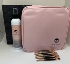 Calista Volumizing Self Grip Rollers Curlers Clips Case Long Medium Flex Spray