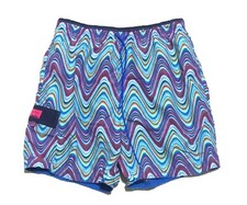 Vintage Tommy Hilfiger Shorts Mens XL Multicolor Swim Trunks With Pockets EUC