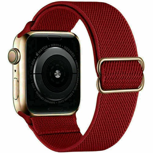 Elastyczny pasek do Apple Watch Series 9/8/Ultra2/7/6/5/SE 38-45mm 49mm nylonowy pasek - Zdjęcie 27 z 29