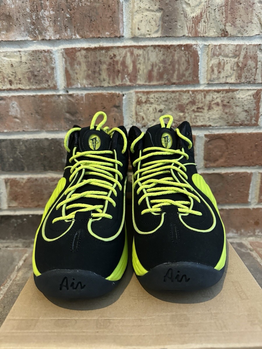 New 10.5 Nike Air Penny 2 II LE Basketball Shoes Cyber Green Neon