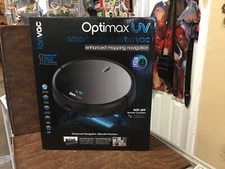 NEW! Tzumi OptiMax UV Light Smart Optics Robo Vac vacuum cleaner  chemical free