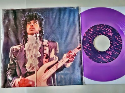 Prince - Purple rain 7'' Vinyl US PURPLE/ VIOLET COLOURED VINYL