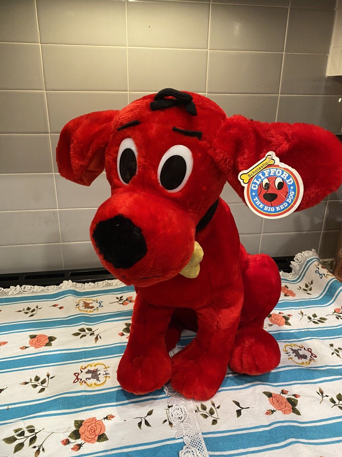 Clifford The Big Red Dog Plush Toy Nanco Scholastic Stuffed Animal NWT
