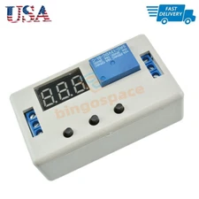 DC 12V LED Display Home Automation Delay Timer Board Control Switch Relay Module