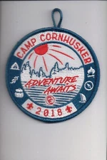 2018 Camp Cornhusker Adventure Awaits patch