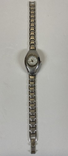 Gucci Silver Ladies Women Oval Quartz 