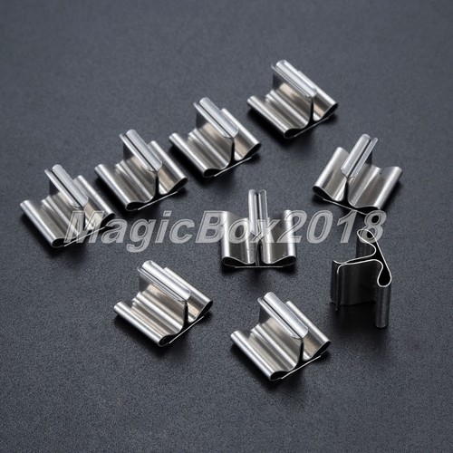50Pcs Iron Base Clips for Wood Candle Wicks 16x12x10mm Candle Supplies Household - Picture 3 of 12