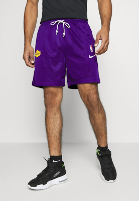 men's nike nba reversible shorts lakers standard issue