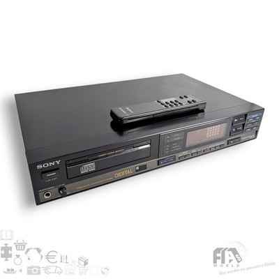 SONY CDP-55 Music CD Player inkl. Fernbedienung  TOP Zustand Retro vom Händler