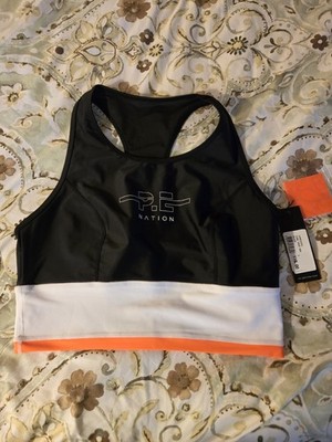 PE Nation Womens Crop Top Sz L NWT!