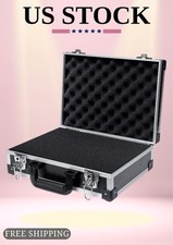 NEW Aluminum Hard Case 18x13x5in Interior DIY Customizable Foam Insert