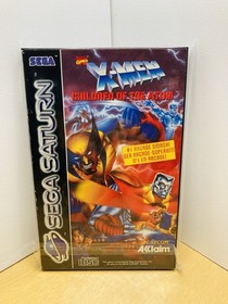 Sega Saturn X-Men Children of the Atom Boxed Game with Manual