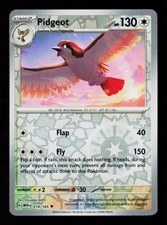 Carta Pokemon Pidgeot 018/165 Reverse Holofoil Scarlatto e Viola 151 -B12