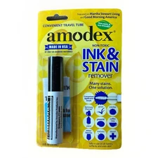 Amodex Ink & Stain Remover Pocket & Travel Size - 0.5 fl oz NEW 🫟