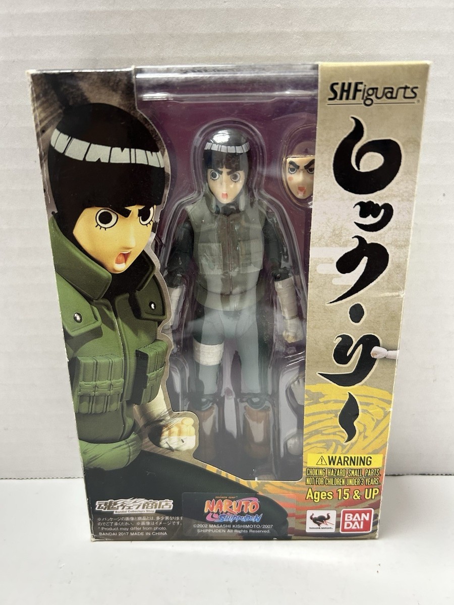 BANDAI - LEE Bandai S.H. Figuarts Rock Lee Naruto Shippuden 5.5 in Action