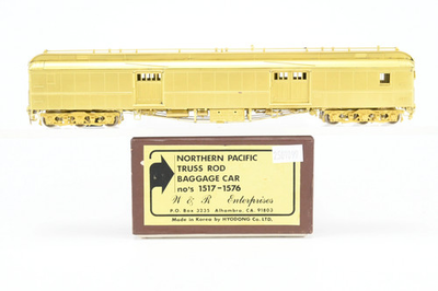#ad HO Brass Wamp;R Enterprises NP Northern Pacific Truss Rod Baggage Car 1517 1576 $274.99