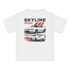 1995-1998 Nissan Skyline GT-R (R33) Shirt - Motorsport Tee Gift