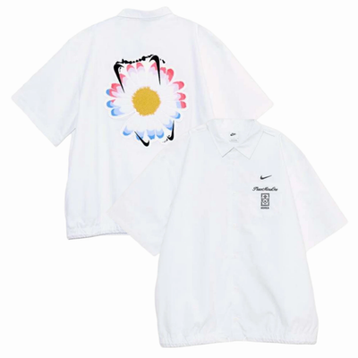 Nike x Peaceminusone Korea Short Sleeve Top White (IM3219-100) | eBay