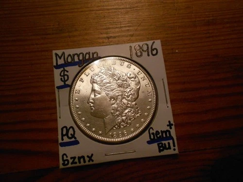1896 Morgan Silver Dollar Gem BU+ BEAUTY!!!!! LUSTER+++++