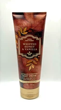 Bath & Body Works WHIPPED HONEY & VANILLA Ultimate Hydration Body Cream 8oz.