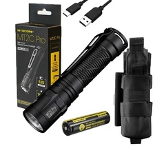 Nitecore MT2C Pro High Output Compact Tactical Flashlight- 1,800 Lumens w/ NCP40