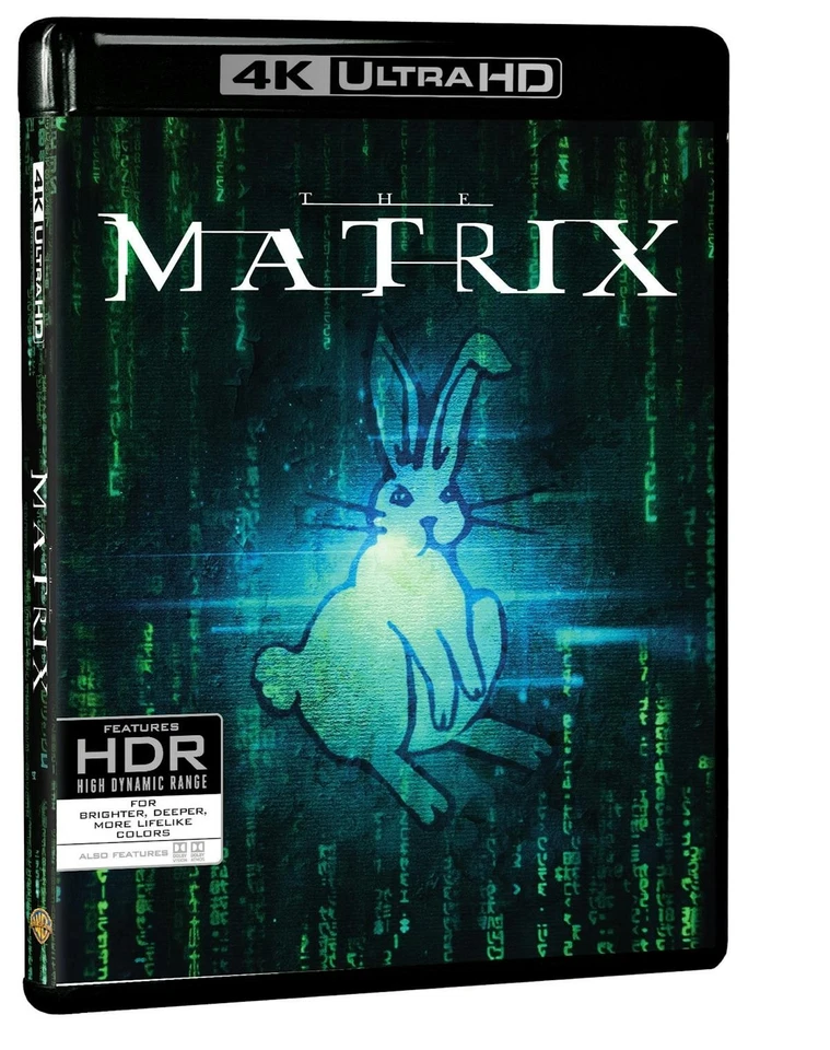 The Matrix 4K UHD Blu-ray Keanu Reeves NEW Foto 3 de 3