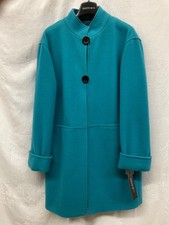 NWT - Lafayette 148 New York Teal Mid-Length Jacket