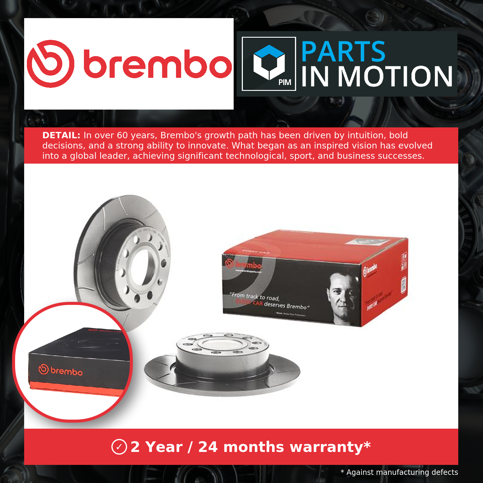 ✅Fits BREMBO 08.9502.75 Brake disc 1 pc. 08.9502.75 ​​​​Brembo offer ⭐UK Seller⭐ - Image 13