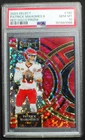 🌟 PATRICK MAHOMES - 2023 Panini Select RED DISCO PRIZM /49 - PSA 10 Color Match