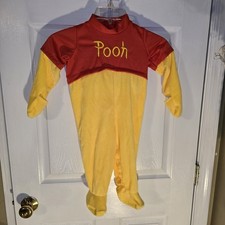 Disney Baby Winnie the Pooh Costume Footed Pajamas One Piece 6-12 Months