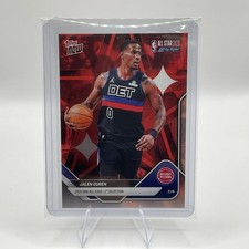 2025-26 Topps Now NBA All-Star Game - Jalen Duren #AS15 Detroit Pistons